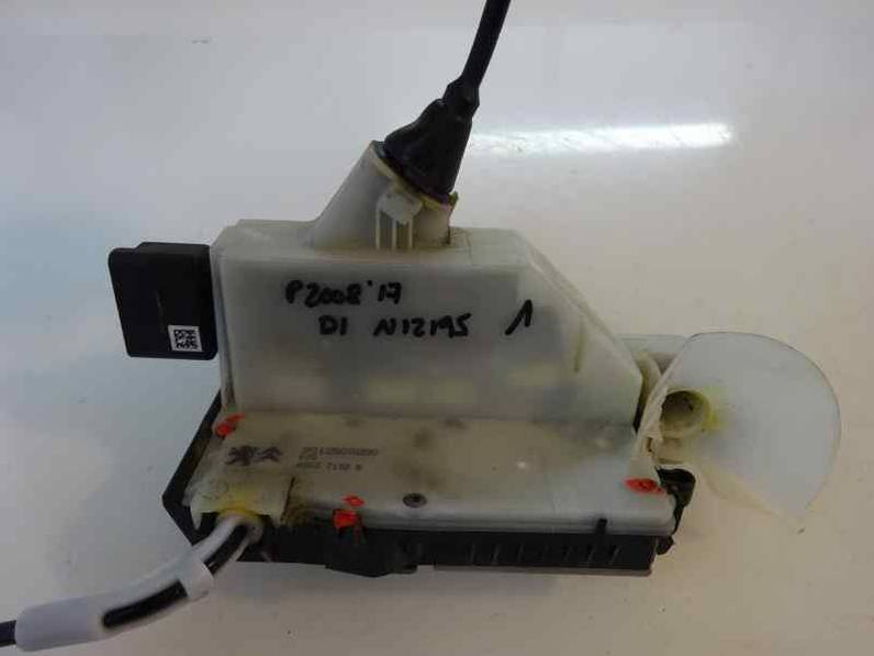 CERRADURA PUERTA DELANTERA IZQUIERDA PEUGEOT 2008 2017 1.2 16V VTI (82 CV)