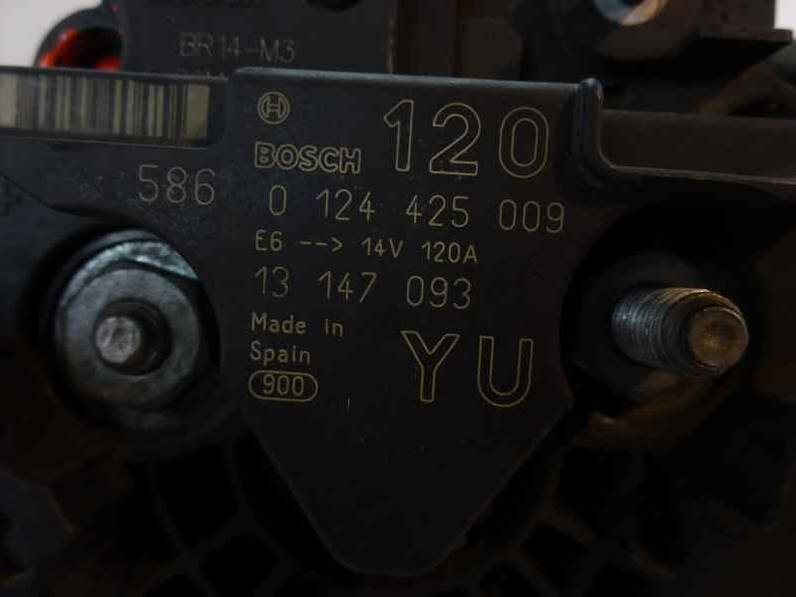 ALTERNADOR OPEL VECTRA C BERLINA 2005 1.8 16V (122 CV)