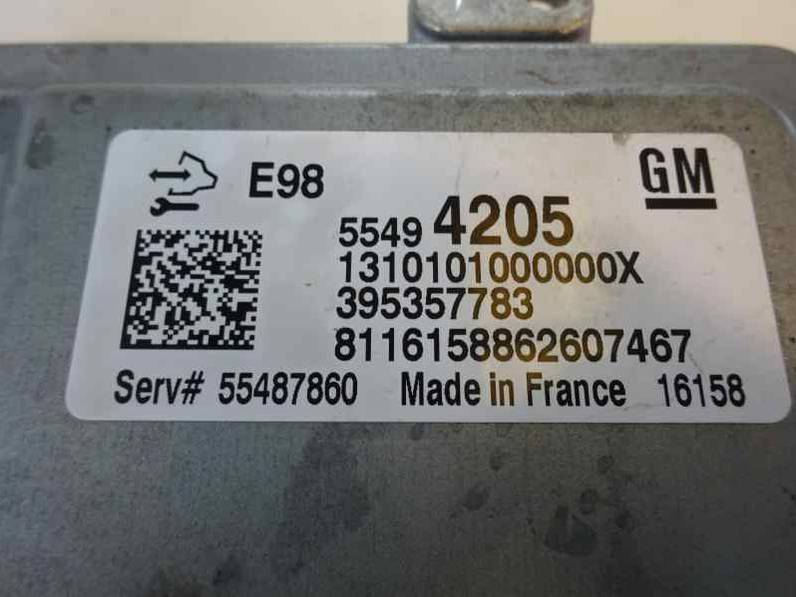 CENTRALITA MOTOR UCE OPEL INSIGNIA BERLINA 2016 2.0 16V CDTI (170 CV)