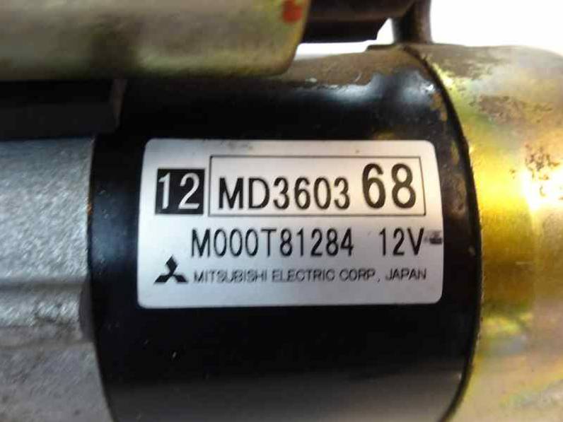 MOTOR ARRANQUE MITSUBISHI COLT 2003 1.6 (103 CV)