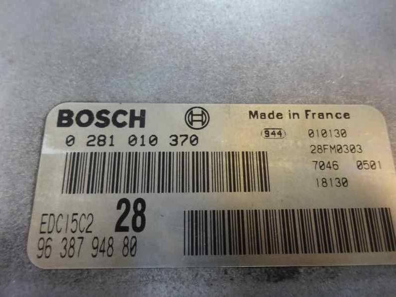 CENTRALITA MOTOR UCE PEUGEOT 406 BERLINA 2001 2.2 HDI FAP (133 CV)