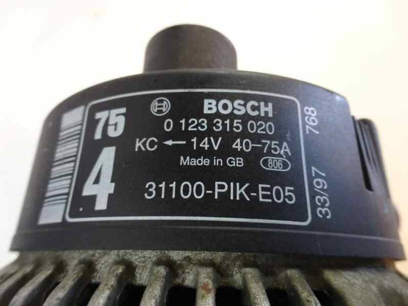 ALTERNADOR HONDA CIVIC BERLINA 5 1997 1.5 (114 CV)