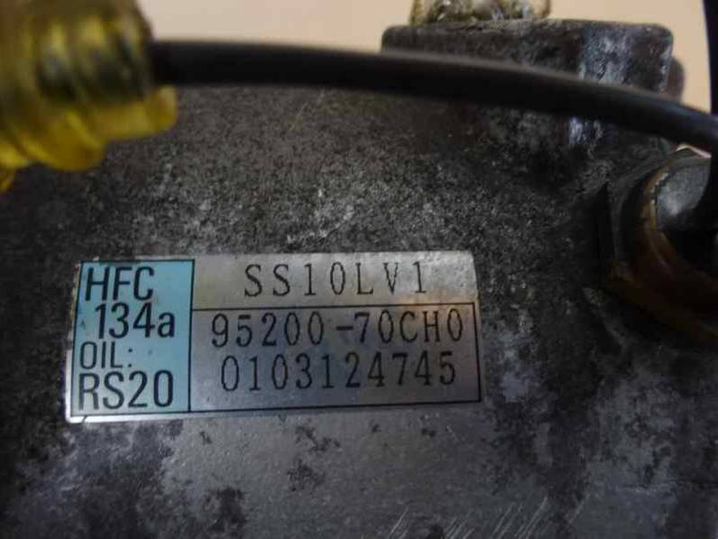 COMPRESOR AIRE ACONDICIONADO SUZUKI SWIFT SF BERLINA 2001 1.3 (86 CV)