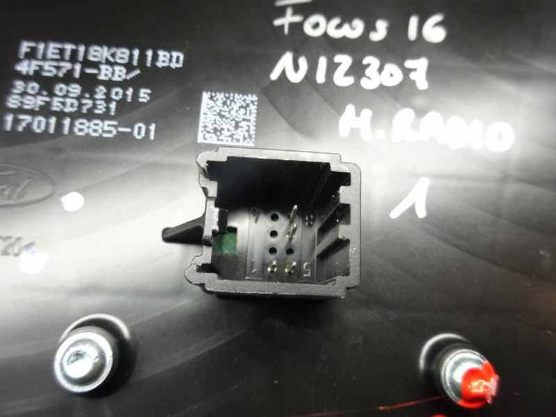 SISTEMA AUDIO RADIO CD FORD FOCUS TURN 2016 1.0 ECOBOOST (101 CV)