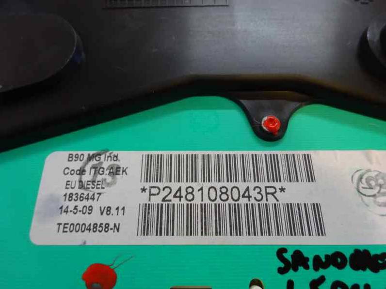 CUADRO INSTRUMENTOS DACIA SANDERO 2009 1.5 DCI D (68 CV)