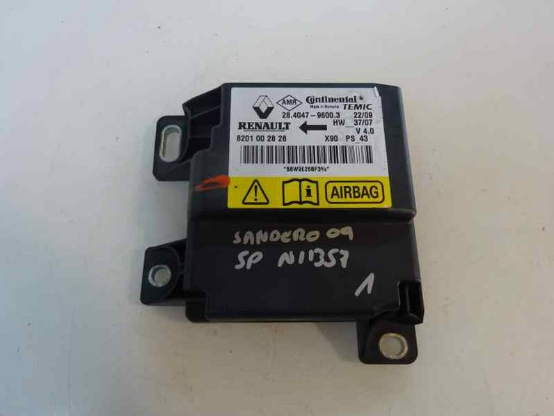 CENTRALITA AIRBAG DACIA SANDERO 2009 1.5 DCI D (68 CV)