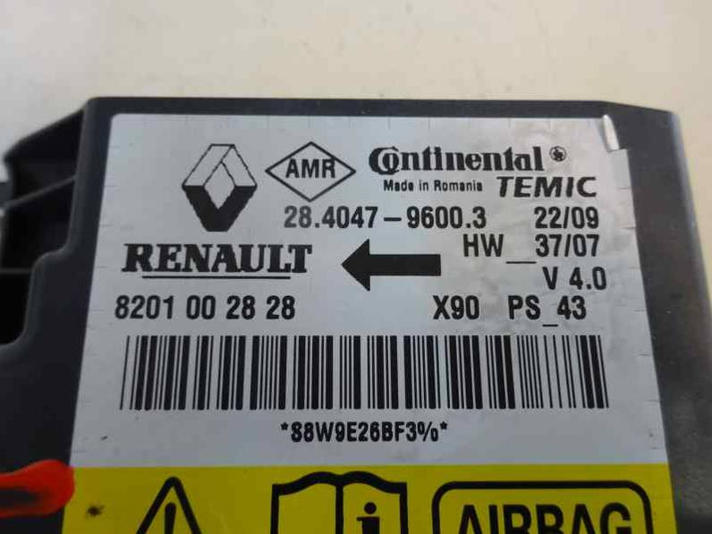 CENTRALITA AIRBAG DACIA SANDERO 2009 1.5 DCI D (68 CV)