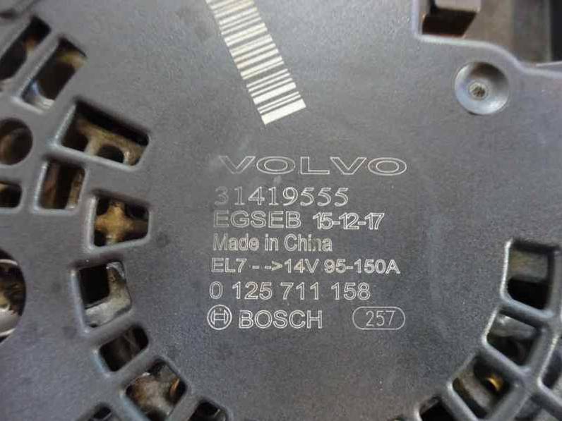 ALTERNADOR VOLVO XC70 2009 2.4 D (185 CV)