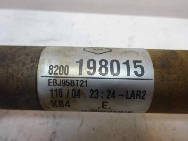 TRANSMISION DELANTERA DERECHA RENAULT MEGANE II BERLINA 5P 2004 1.9 DCI D (120 CV)