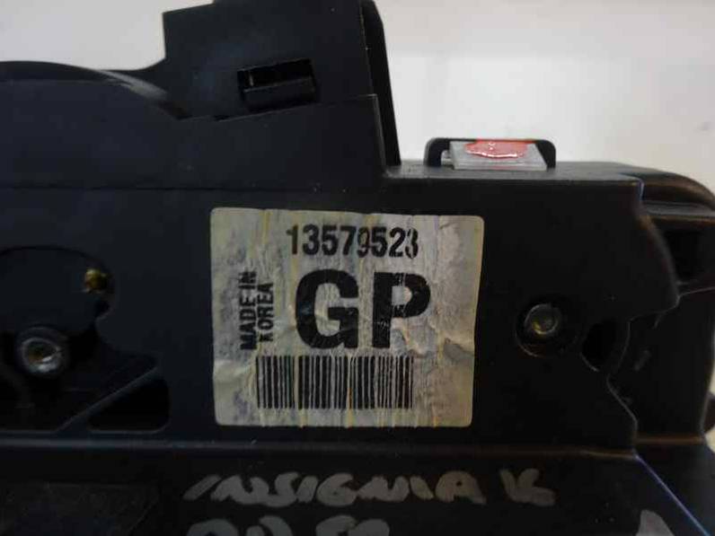 CERRADURA PUERTA DELANTERA DERECHA OPEL INSIGNIA BERLINA 2016 2.0 16V CDTI (170 CV)