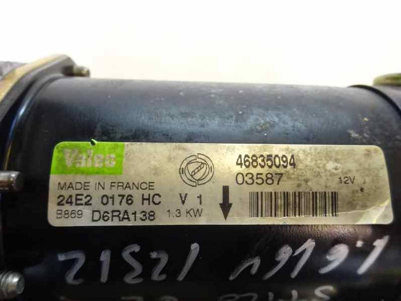 MOTOR ARRANQUE FIAT STILO 2002 1.6 16V (103 CV)