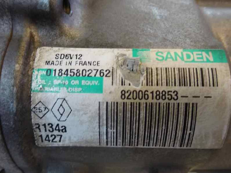 COMPRESOR AIRE ACONDICIONADO RENAULT CLIO II FASE II 2007 1.2 (58 CV)