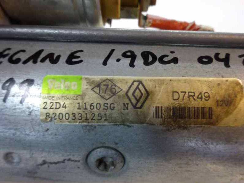MOTOR ARRANQUE RENAULT MEGANE II BERLINA 5P 2004 1.9 DCI D (120 CV)