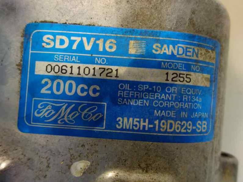 COMPRESOR AIRE ACONDICIONADO MAZDA 3 BERLINA 2007 1.6 CD D (109 CV)