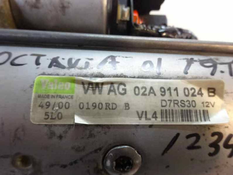 MOTOR ARRANQUE SKODA OCTAVIA BERLINA 2001 1.9 TDI (110 CV)