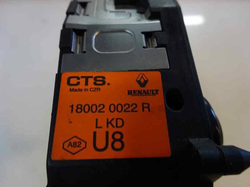 POTENCIOMETRO PEDAL RENAULT MEGANE III BERLINA 5 P 2010 1.5 DCI D FAP (110 CV)