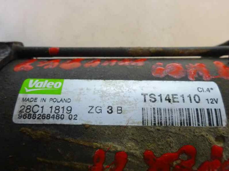 MOTOR ARRANQUE PEUGEOT BIPPER 2011 1.4 HDI (68 CV)