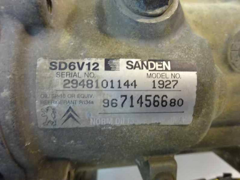 COMPRESOR AIRE ACONDICIONADO PEUGEOT BIPPER 2011 1.4 HDI (68 CV)