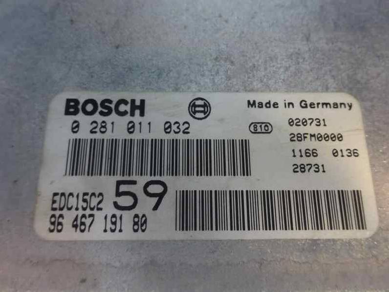 CENTRALITA MOTOR UCE CITROEN C8 2002 2.0 HDI (109 CV)