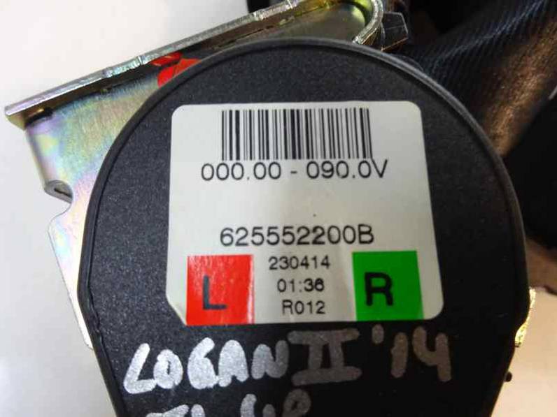CINTURON SEGURIDAD TRASERO IZQUIERDO DACIA LOGAN II 2014 1.2 16V (75 CV)