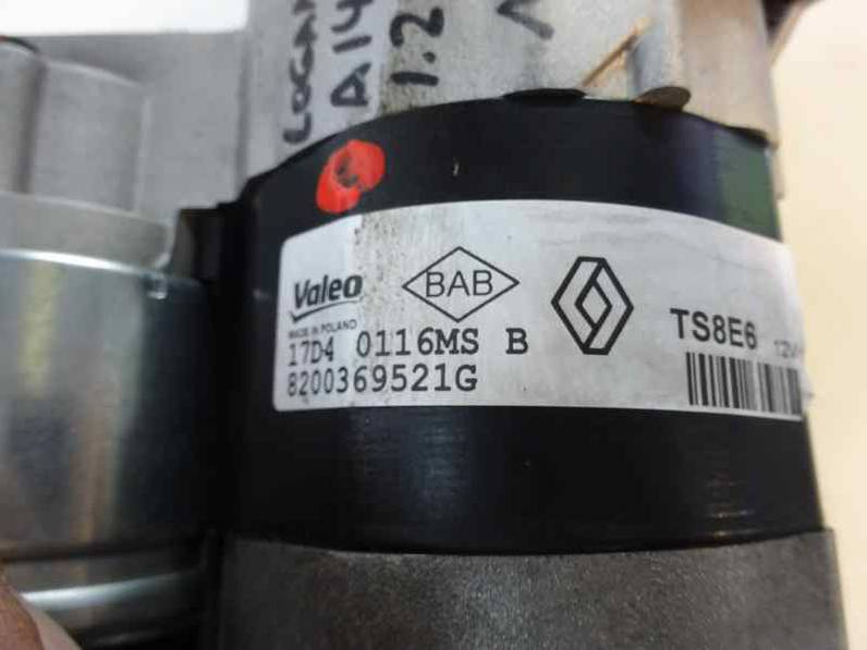 MOTOR ARRANQUE DACIA LOGAN II 2014 1.2 16V (75 CV)