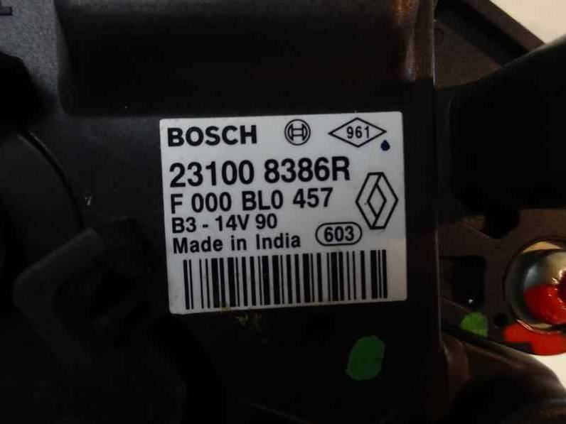 ALTERNADOR DACIA LOGAN II 2014 1.2 16V (75 CV)