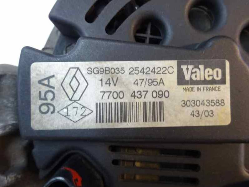 ALTERNADOR RENAULT CLIO II FASE II 2003 1.2 (75 CV)
