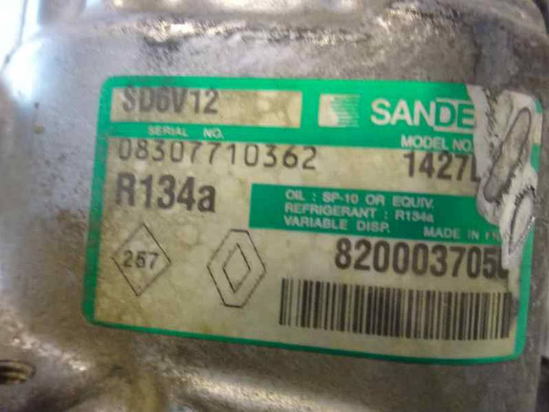 COMPRESOR AIRE ACONDICIONADO RENAULT CLIO II FASE II 2003 1.2 (75 CV)
