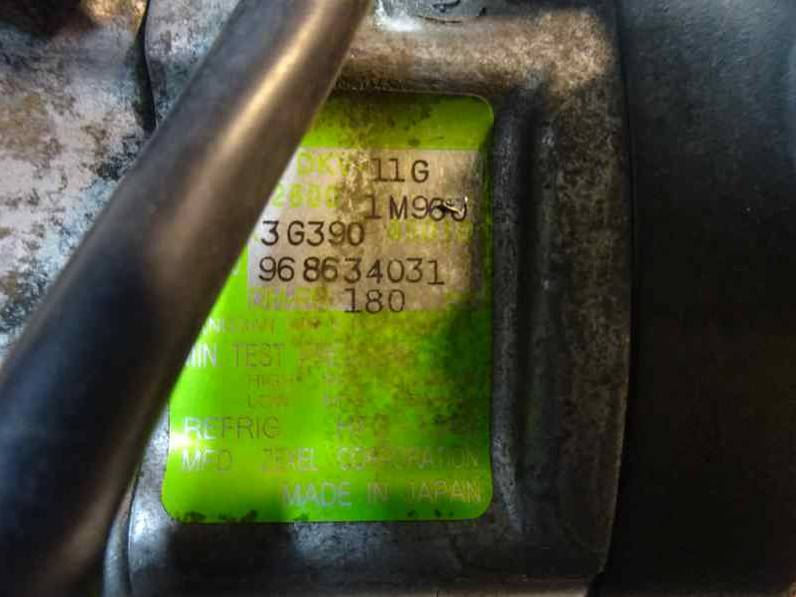 COMPRESOR AIRE ACONDICIONADO NISSAN ALMERA 1999 2.0 D (75 CV)