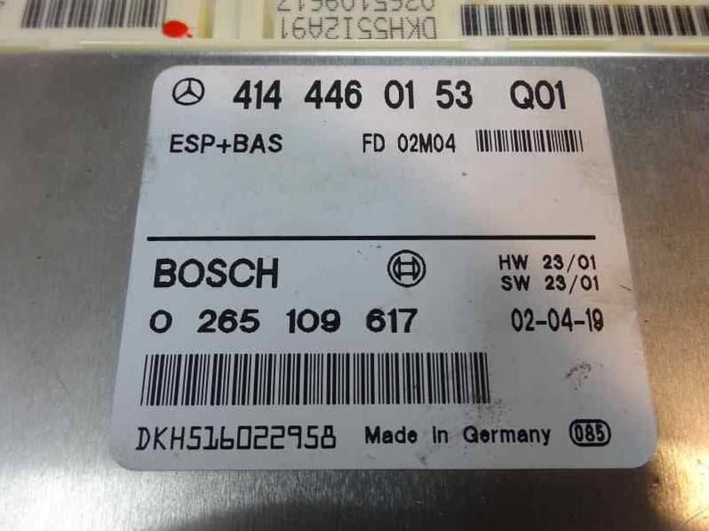 MODULO ELECTRONICO MERCEDES VANEO FURGONETA COMPACTA 2002 1.7 TURBODIESEL (91 CV)