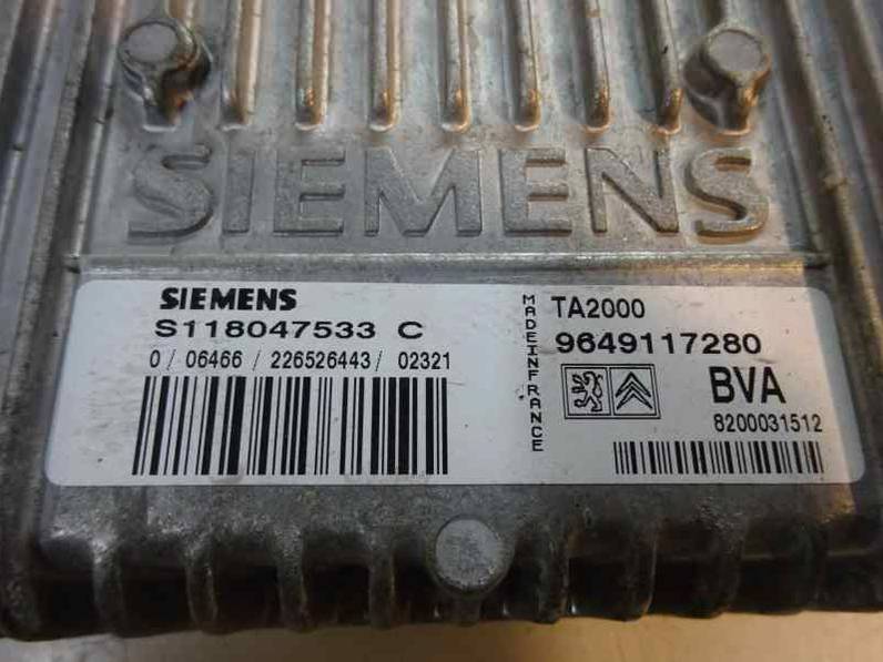 CENTRALITA CAMBIO AUTOMATICO PEUGEOT 206 BERLINA 2003 1.6 16V (109 CV)