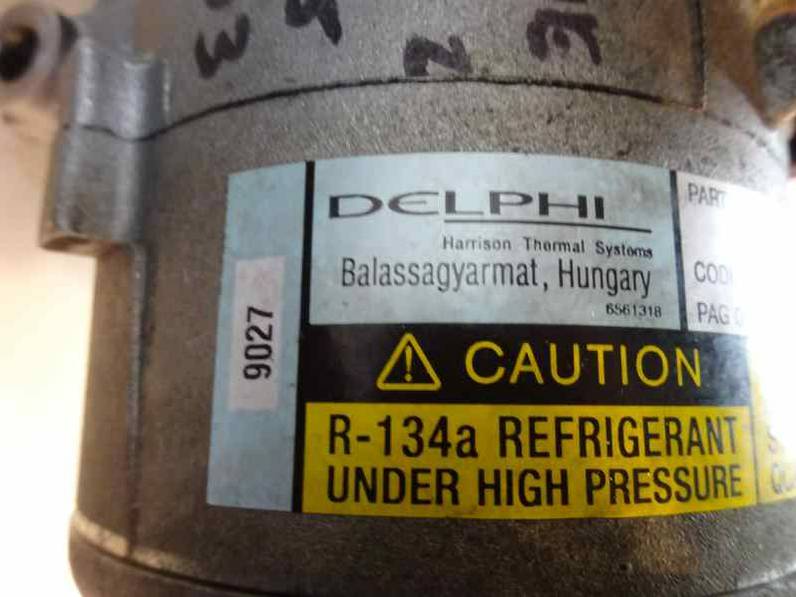 COMPRESOR AIRE ACONDICIONADO RENAULT MEGANE II BERLINA 5P 2003 1.9 DCI D (120 CV)