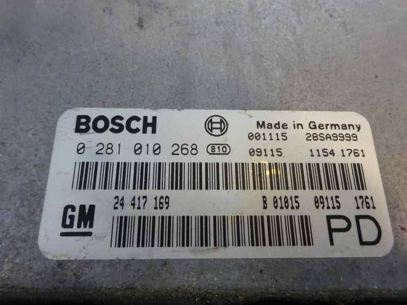 CENTRALITA MOTOR UCE OPEL ZAFIRA A 2001 2.0 DTI (101 CV)