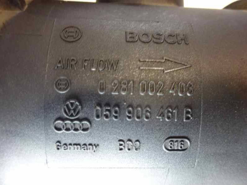 CAUDALIMETRO AUDI A4 AVANT 2000 2.5 V6 24V TDI (150 CV)