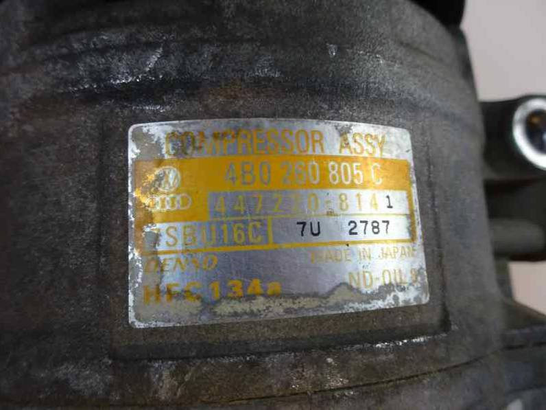 COMPRESOR AIRE ACONDICIONADO AUDI A4 AVANT 2000 2.5 V6 24V TDI (150 CV)