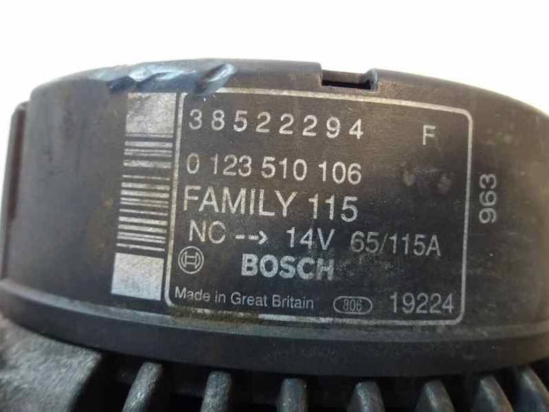 ALTERNADOR CHRYSLER VOYAGER 2001 2.5 TURBODIESEL (116 CV)