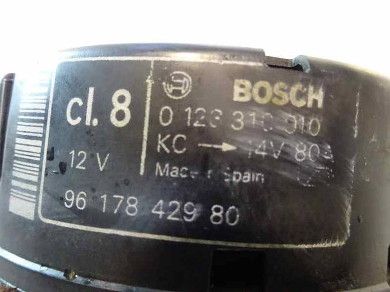 ALTERNADOR CITROEN XSARA BERLINA 1999 1.9 TURBODIESEL (90 CV)