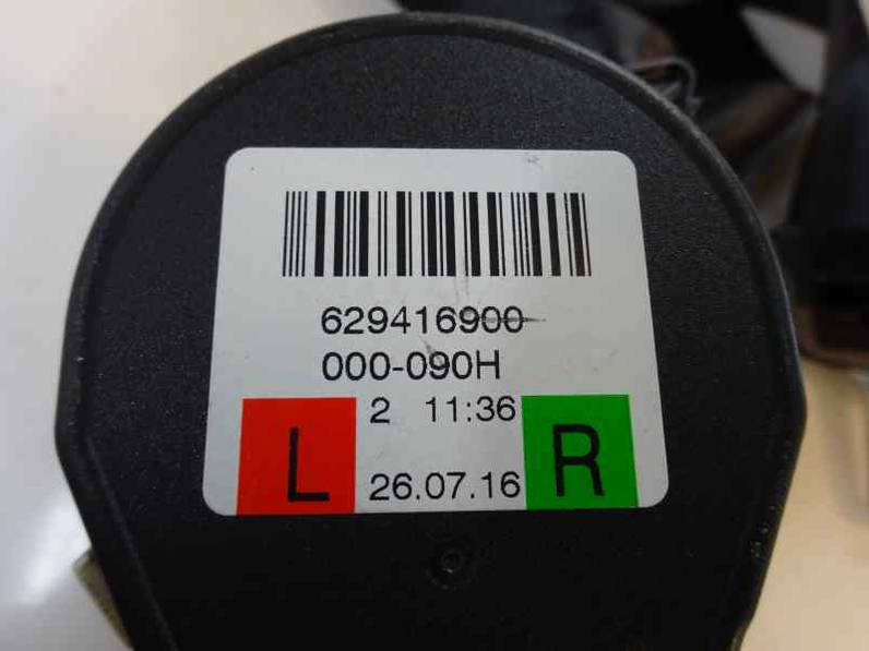 CINTURON SEGURIDAD TRASERO DERECHO AUDI A3 SPORTBACK 2016 1.6 TDI (110 CV)