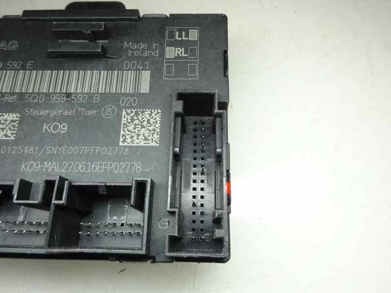 MODULO ELECTRONICO AUDI A3 SPORTBACK 2016 1.6 TDI (110 CV)