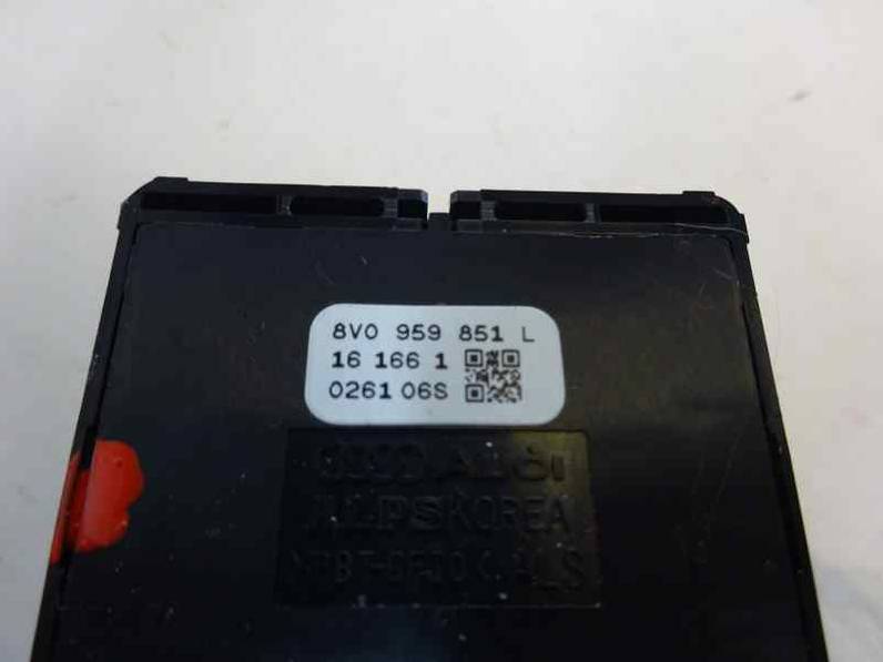 MANDO ELEVALUNAS DELANTERO IZQUIERDO AUDI A3 SPORTBACK 2016 1.6 TDI (110 CV)