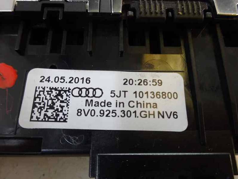 WARNING AUDI A3 SPORTBACK 2016 1.6 TDI (110 CV)