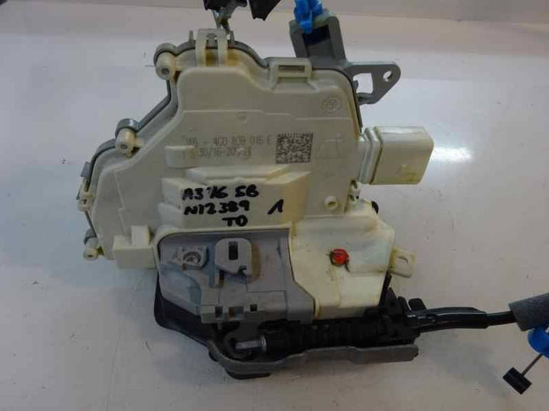 CERRADURA PUERTA TRASERA DERECHA AUDI A3 SPORTBACK 2016 1.6 TDI (110 CV)