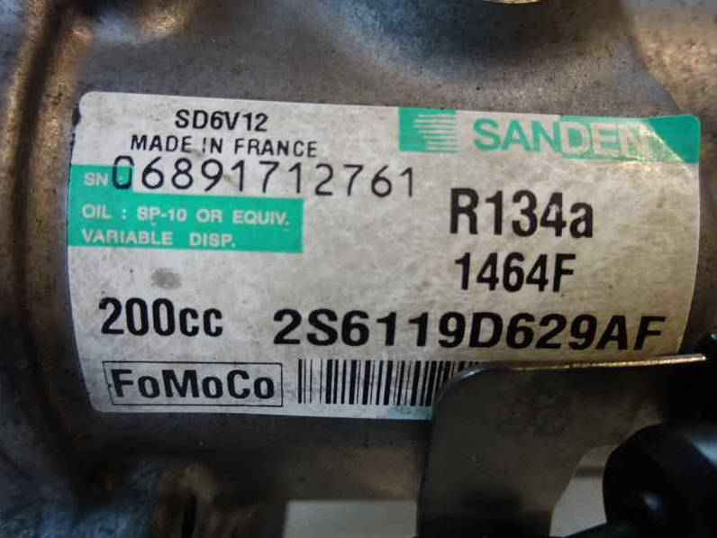 COMPRESOR AIRE ACONDICIONADO FORD FIESTA 2008 1.4 TDCI (68 CV)