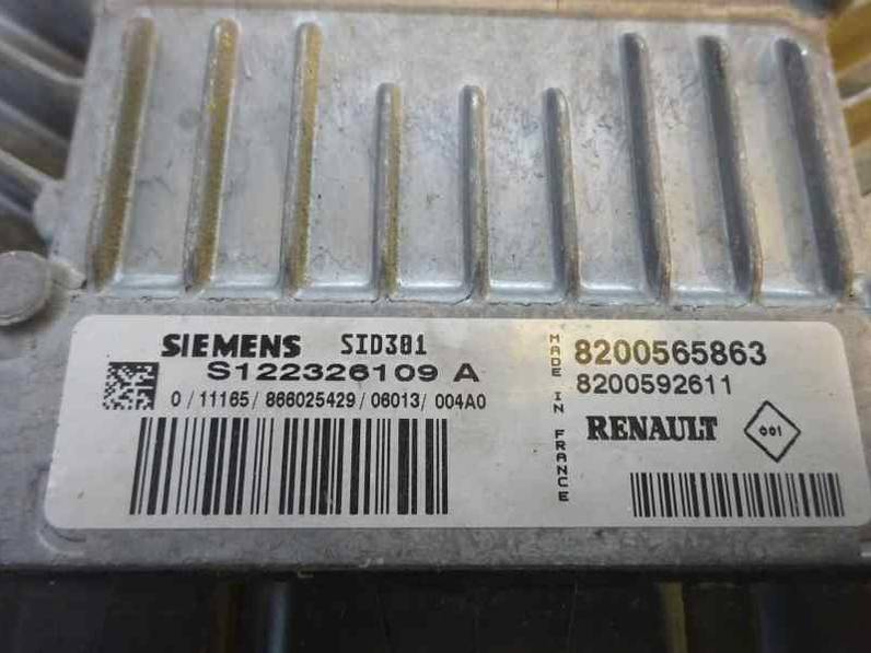 CENTRALITA MOTOR UCE RENAULT MEGANE II BERLINA 5P 2006 1.5 DCI D (106 CV)