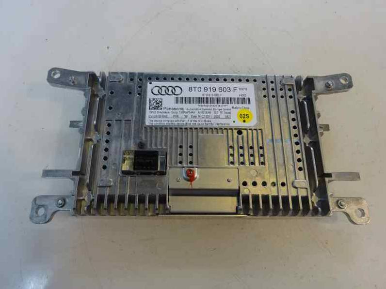 PANTALLA MULTIFUNCION AUDI A5 SPORTBACK 2011 2.0 16V TDI (143 CV)