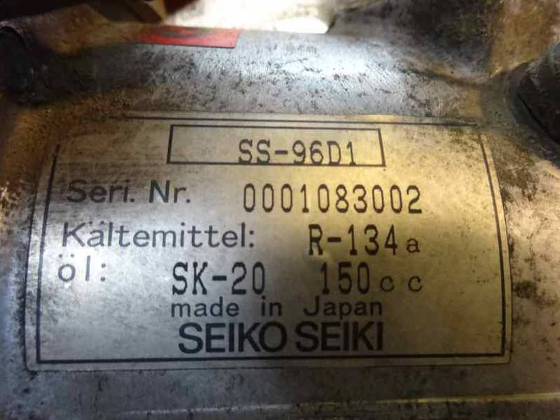 COMPRESOR AIRE ACONDICIONADO BMW SERIE 3 COMPACTO 2000 1.7 TURBODIESEL (90 CV)