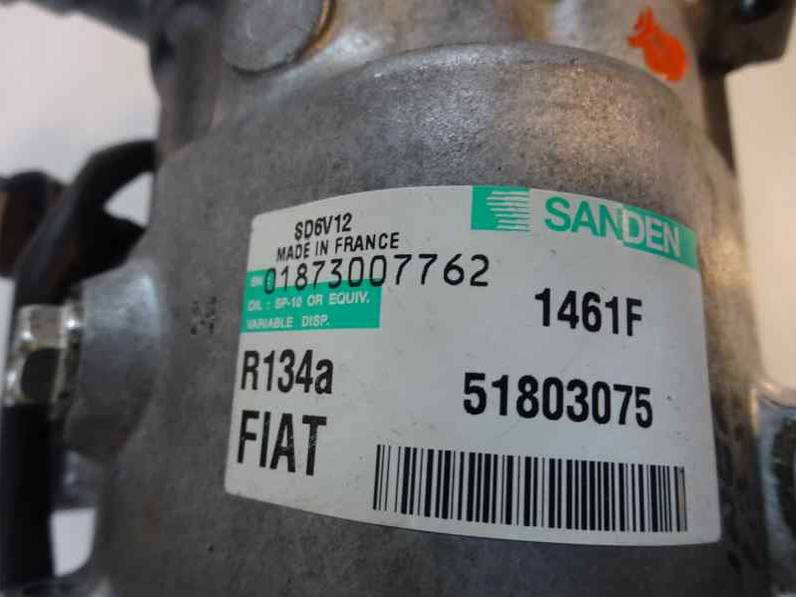COMPRESOR AIRE ACONDICIONADO FIAT LINEA 2008 1.3 16V JTD (90 CV)