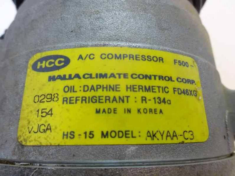 COMPRESOR AIRE ACONDICIONADO HYUNDAI ELANTRA 2001 1.6 16V (107 CV)