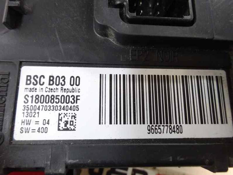 CAJA RELES FUSIBLES PEUGEOT PARTNER KOMBI 2011 1.6 16V HDI (90 CV)