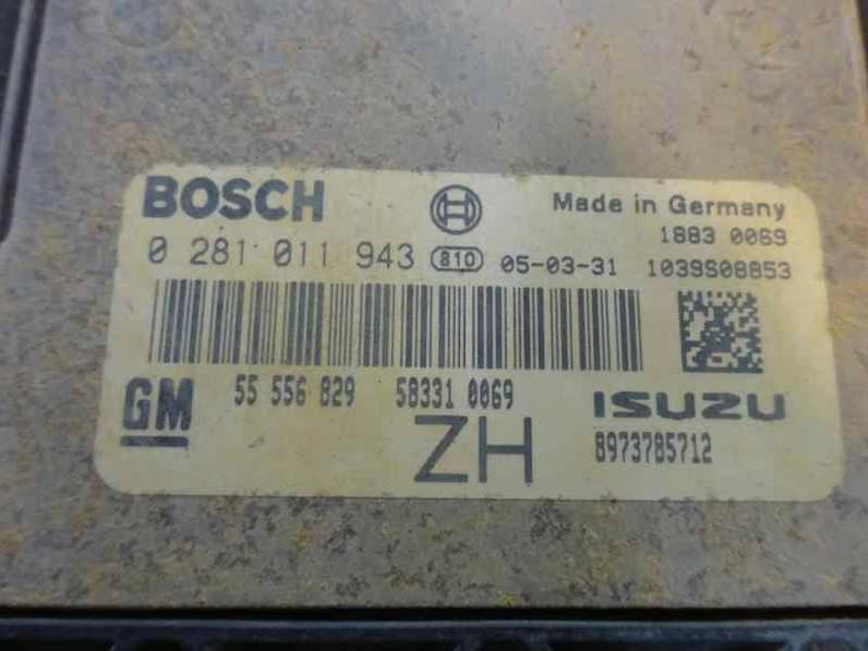 CENTRALITA MOTOR UCE OPEL ASTRA H BERLINA 2005 1.7 16V CDTI (101 CV)